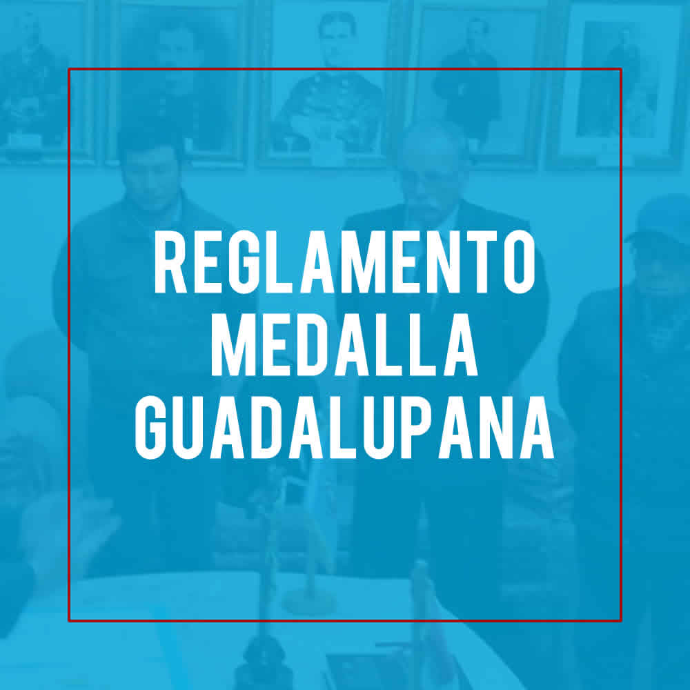 ASOCIACION GUADALUPANA | REGLAMENTO MEDALLA GUADALUPANA