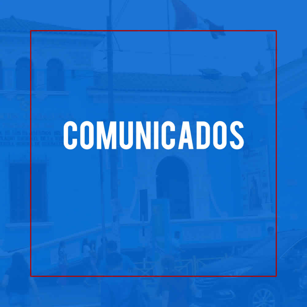 ASOCIACION GUADALUPANA | COMUNICADOS